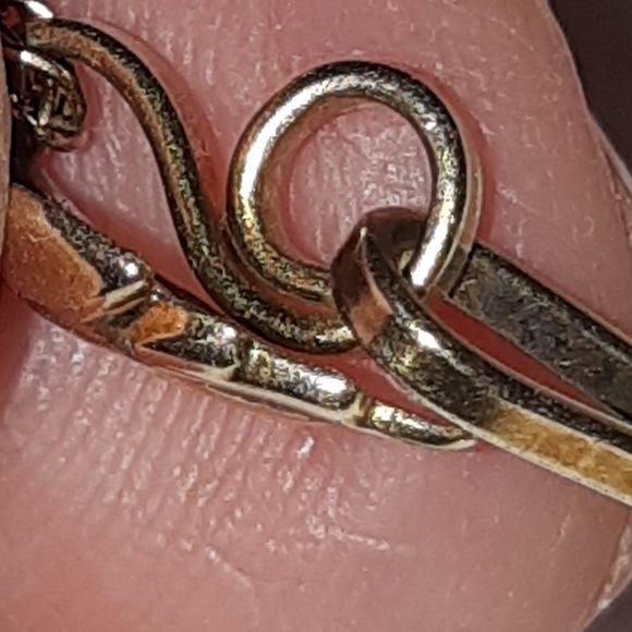 Antique Gold and Pearl Necklace - Picture 9 of 12